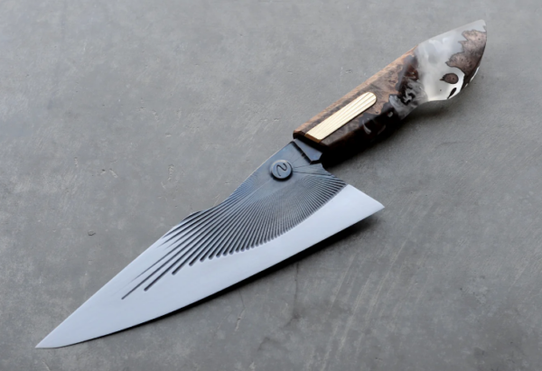 Cuchillo de cocina artesano por Nordquist